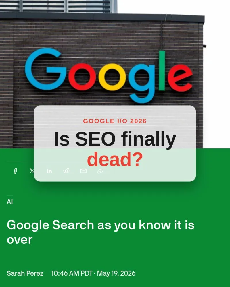"Google Search as you know it is over."