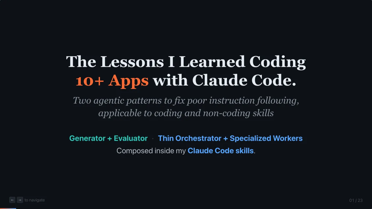 Lessons I Learned Coding 10+ Apps with Claude Code. Transferrable to Non-Coding.
