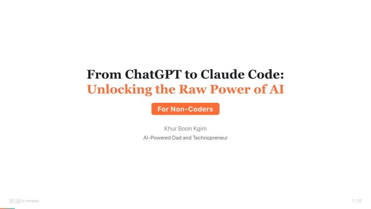 From ChatGPT to Claude Code: A Non-Techie’s Introduction to the Raw Power of AI by a Techie