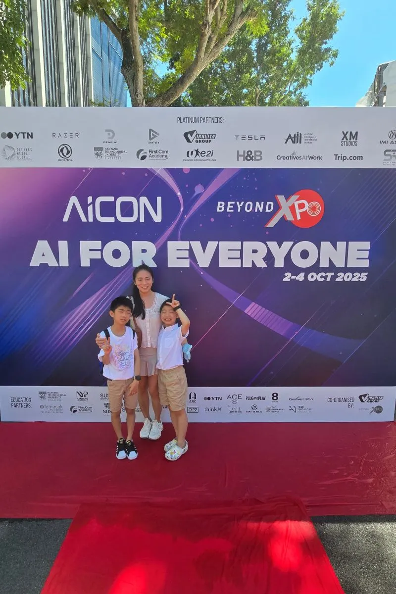 This is the first AI event I could actually bring my family and kids to.