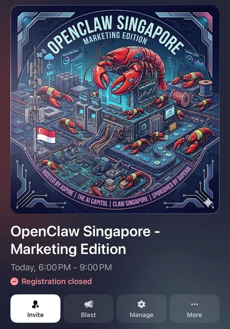 I will be speaking about RIP CMS: How AI agents like OpenClaw could transform the way we create and...