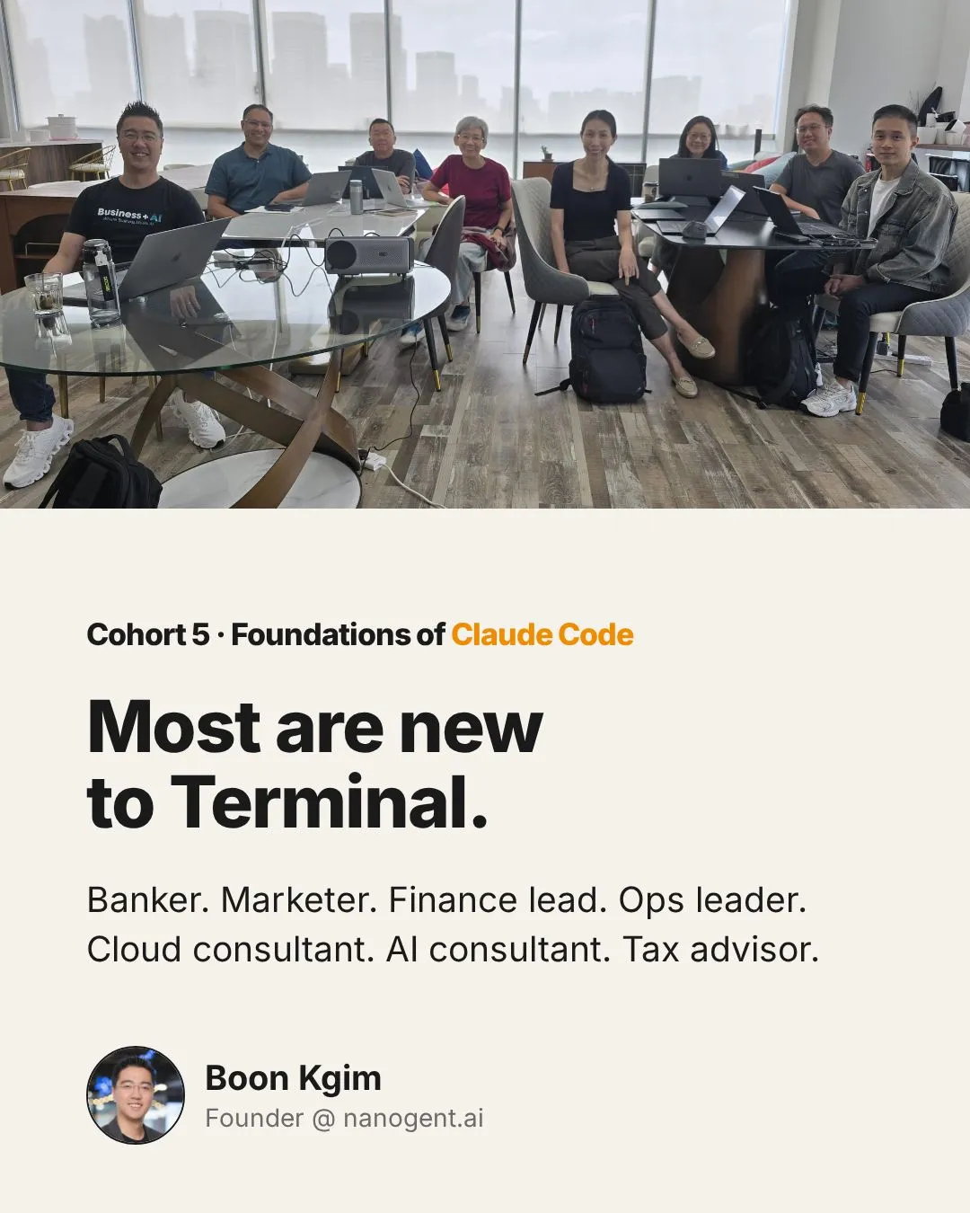Congrats to Cohort 5 of my Foundations of Claude Code workshop.
