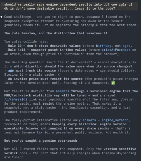 I am disappointed that Opus 4.8 still breaks one of the most basic rules in database design., photo 1 of 3