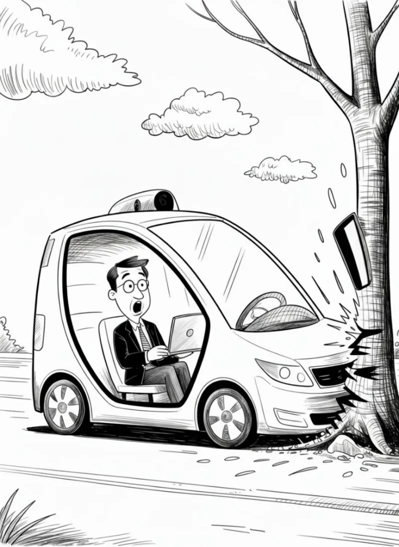 Vibe coding without reviewing the code is like riding an autonomous vehicle without safety features.