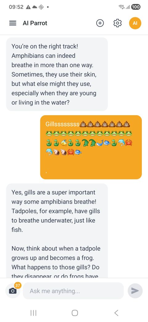 This is how a mischievous kid will use AI., photo 1 of 2