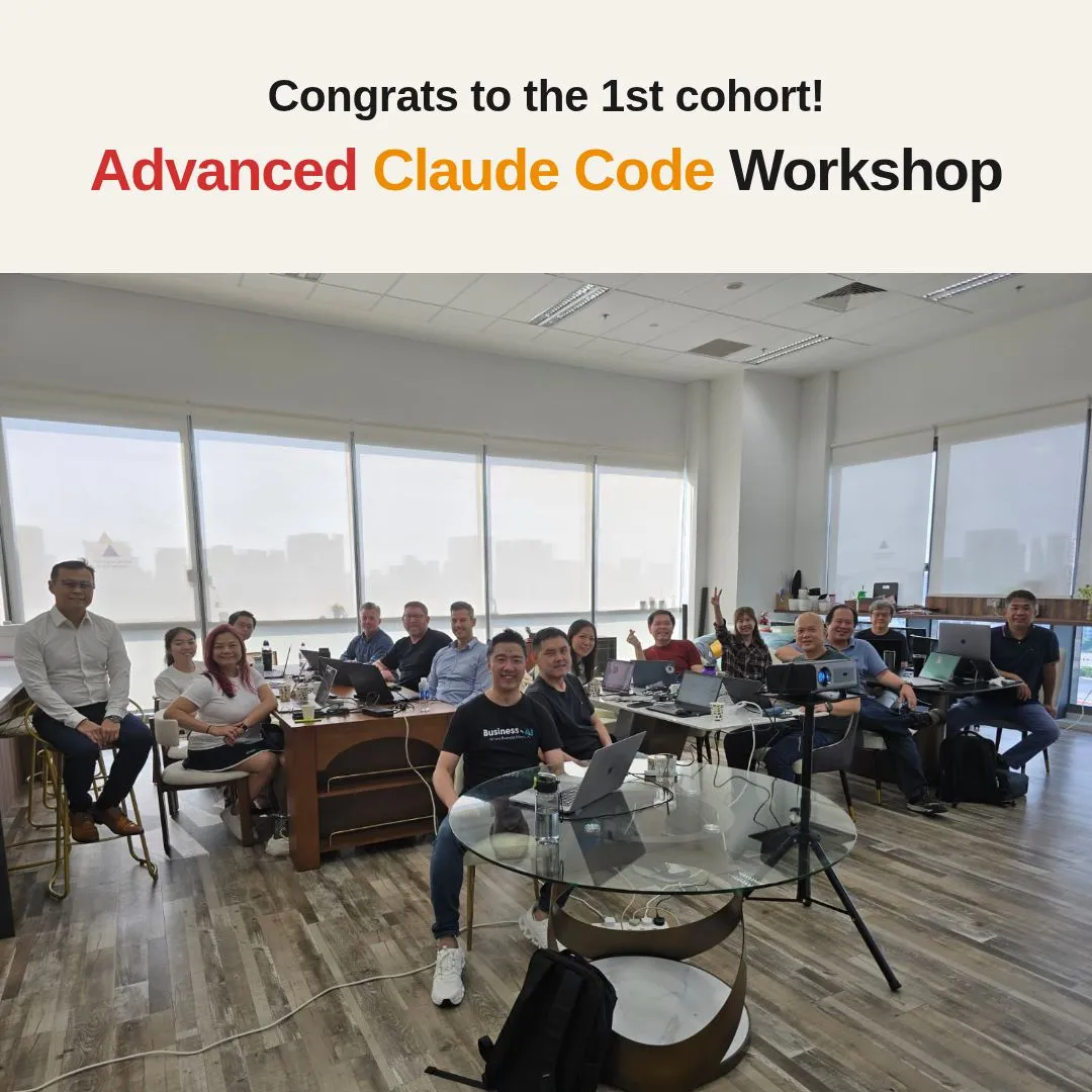 Congrats to the brave adventurers of the 1st cohort for completing my full-day Advanced Claude Code...