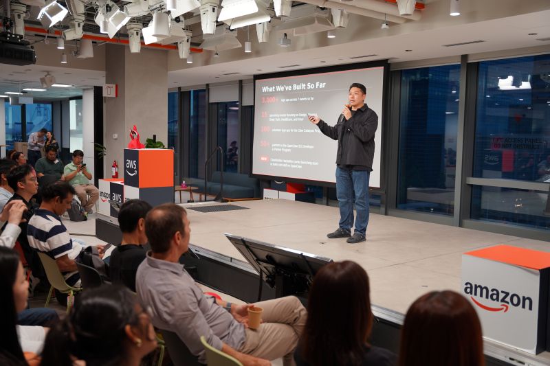 Honored to speak at the largest OpenClaw event at Amazon Web Services (AWS) last night, organised by OpenClaw Singapore. Thanks Lionel Sim for the invitation., photo 1 of 3