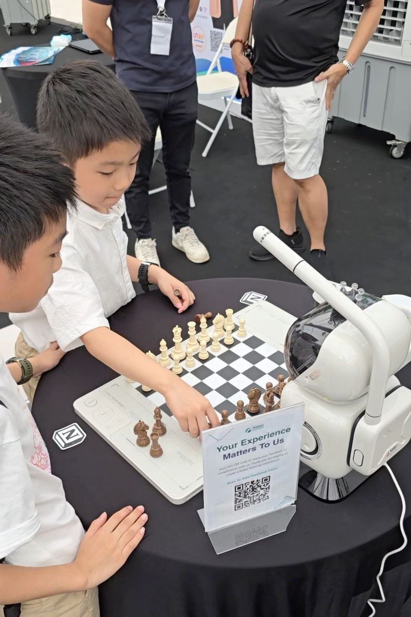 This is the first AI event I could actually bring my family and kids to., photo 2 of 3