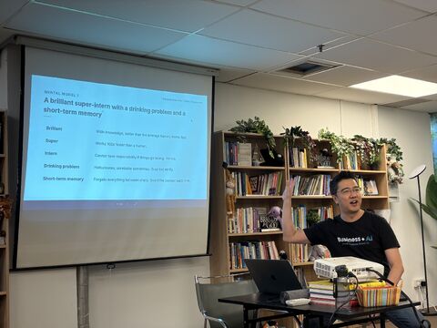 Last Friday, I ran the Foundations of Claude workshop for Sequoia Group, a leadership and OD..., photo 3 of 3