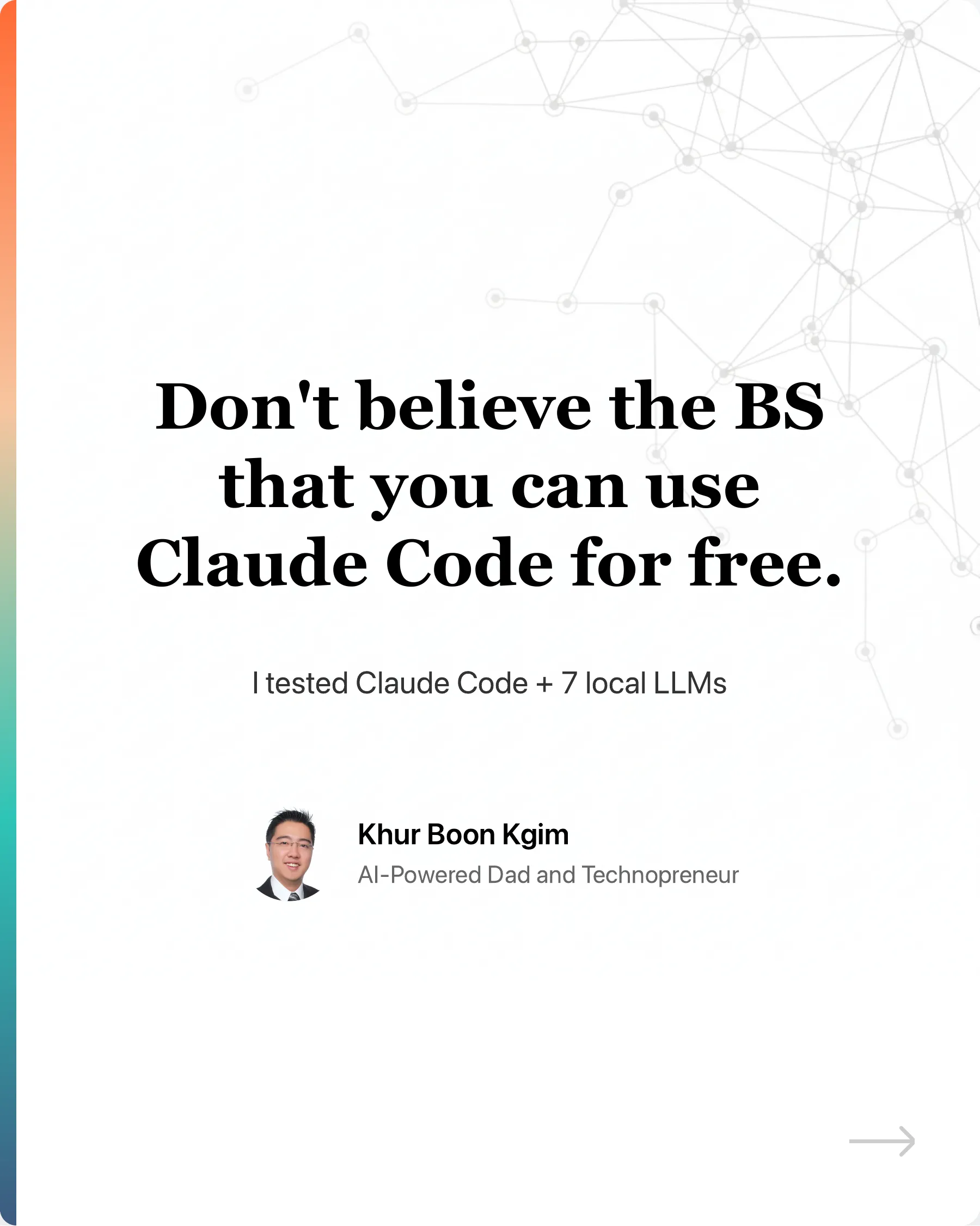 Don't believe the BS that you can use Claude Code for free.