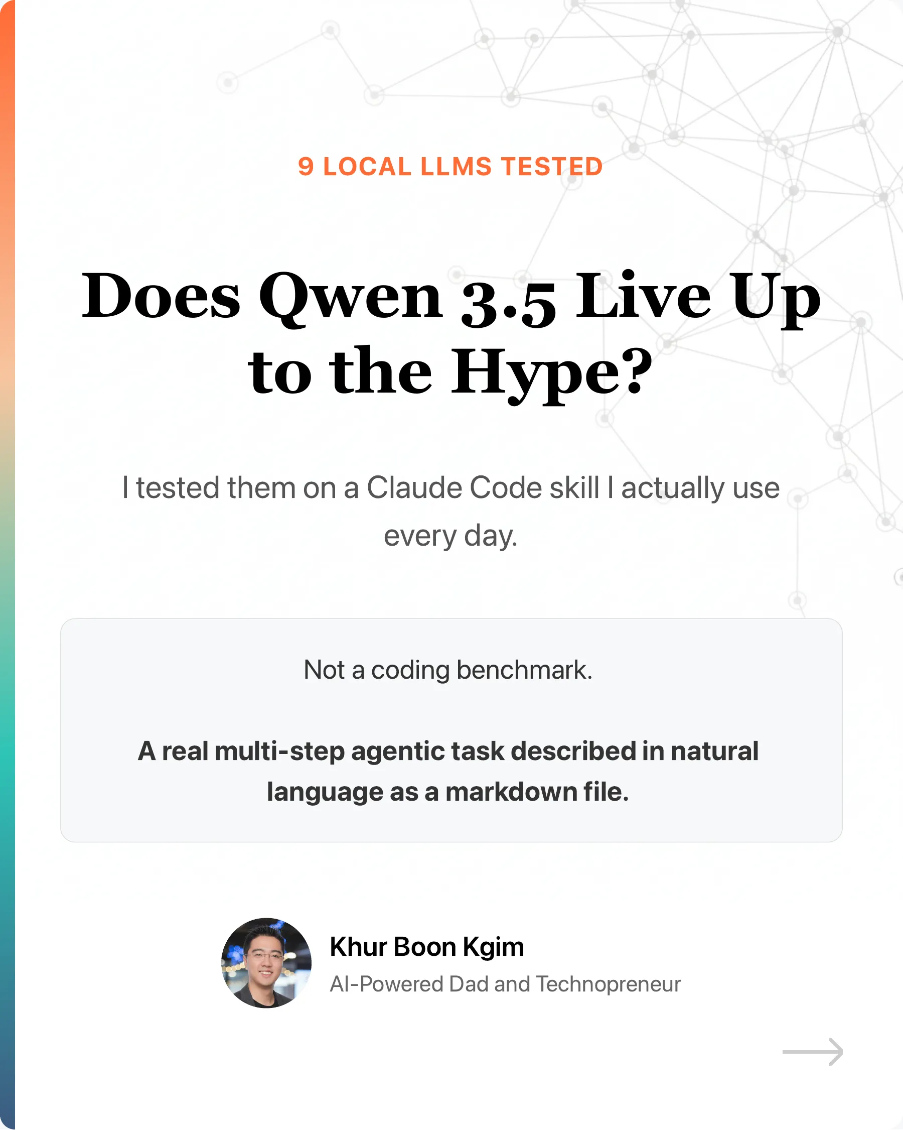 Does Qwen 3.5 live up to the hype?