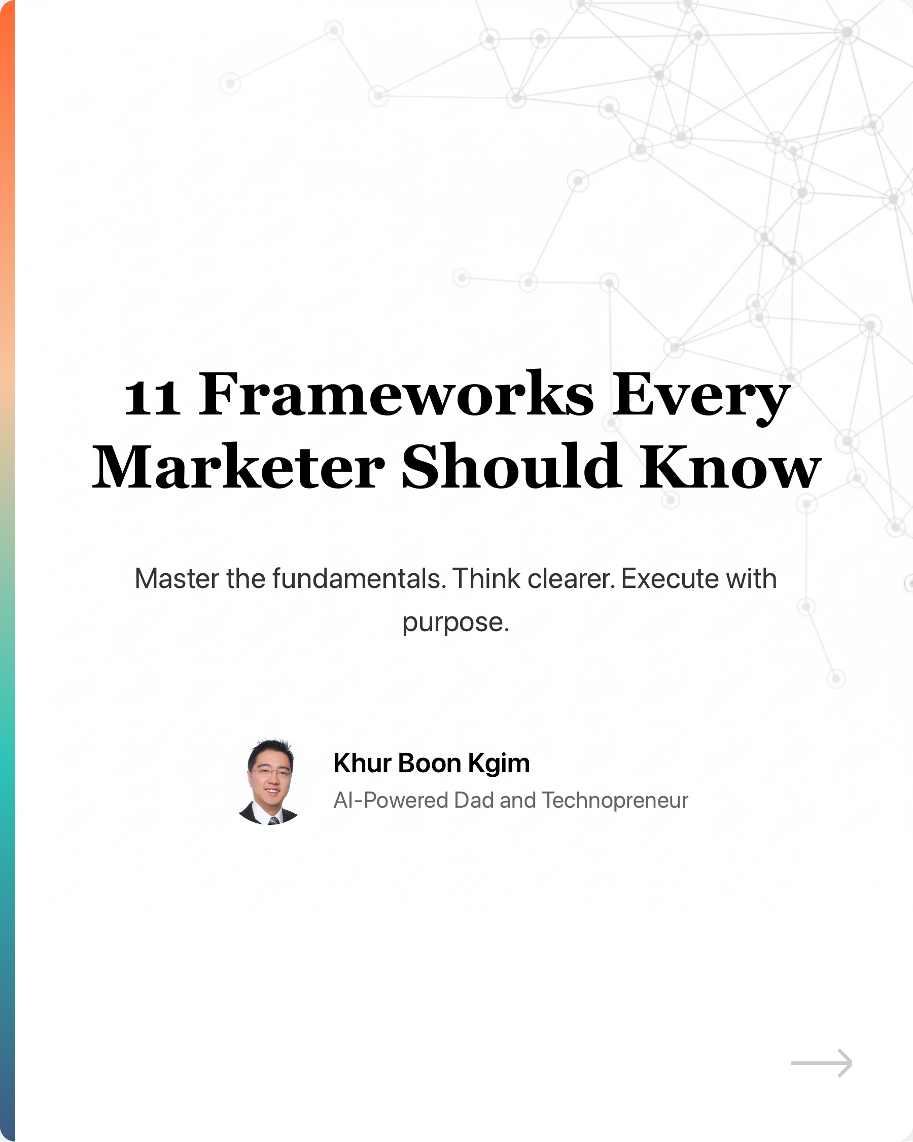 11 Frameworks Every Marketer Should Know, slide 1