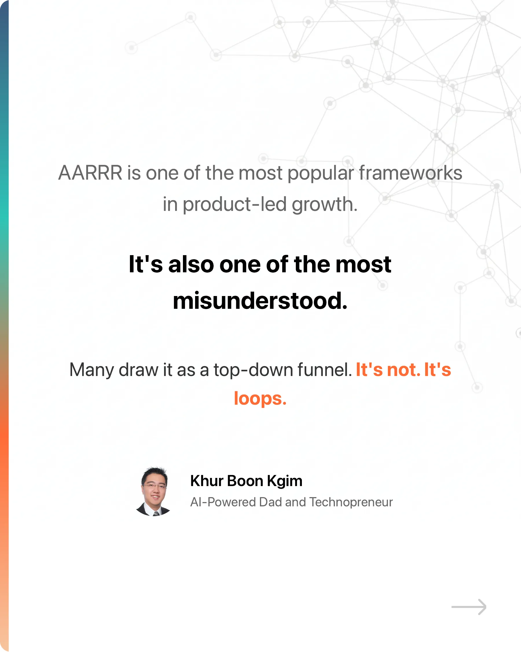Most startups' growth stalls because they pour users into a leaky bucket.