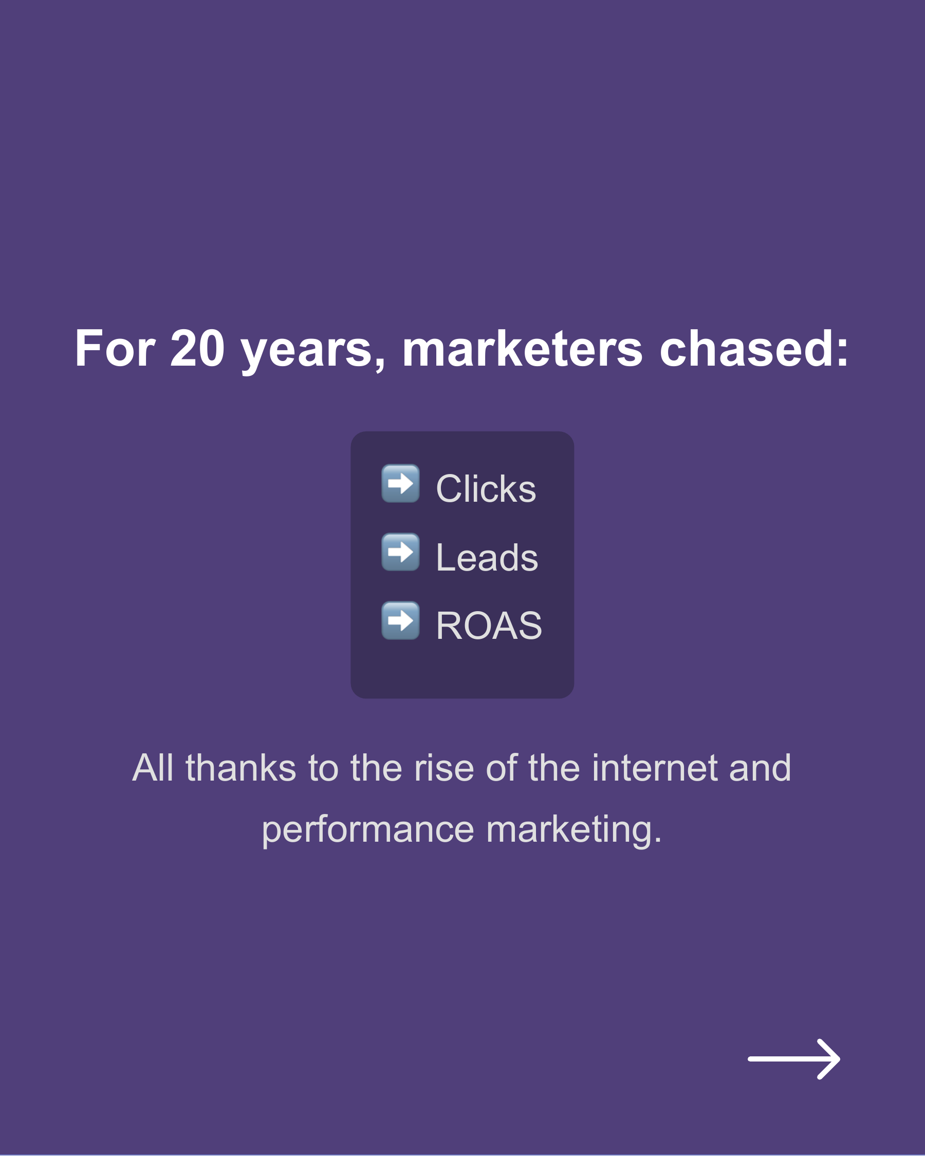 📉 Clicks Are Dying. Brands That Create Memories Will Win., slide 2