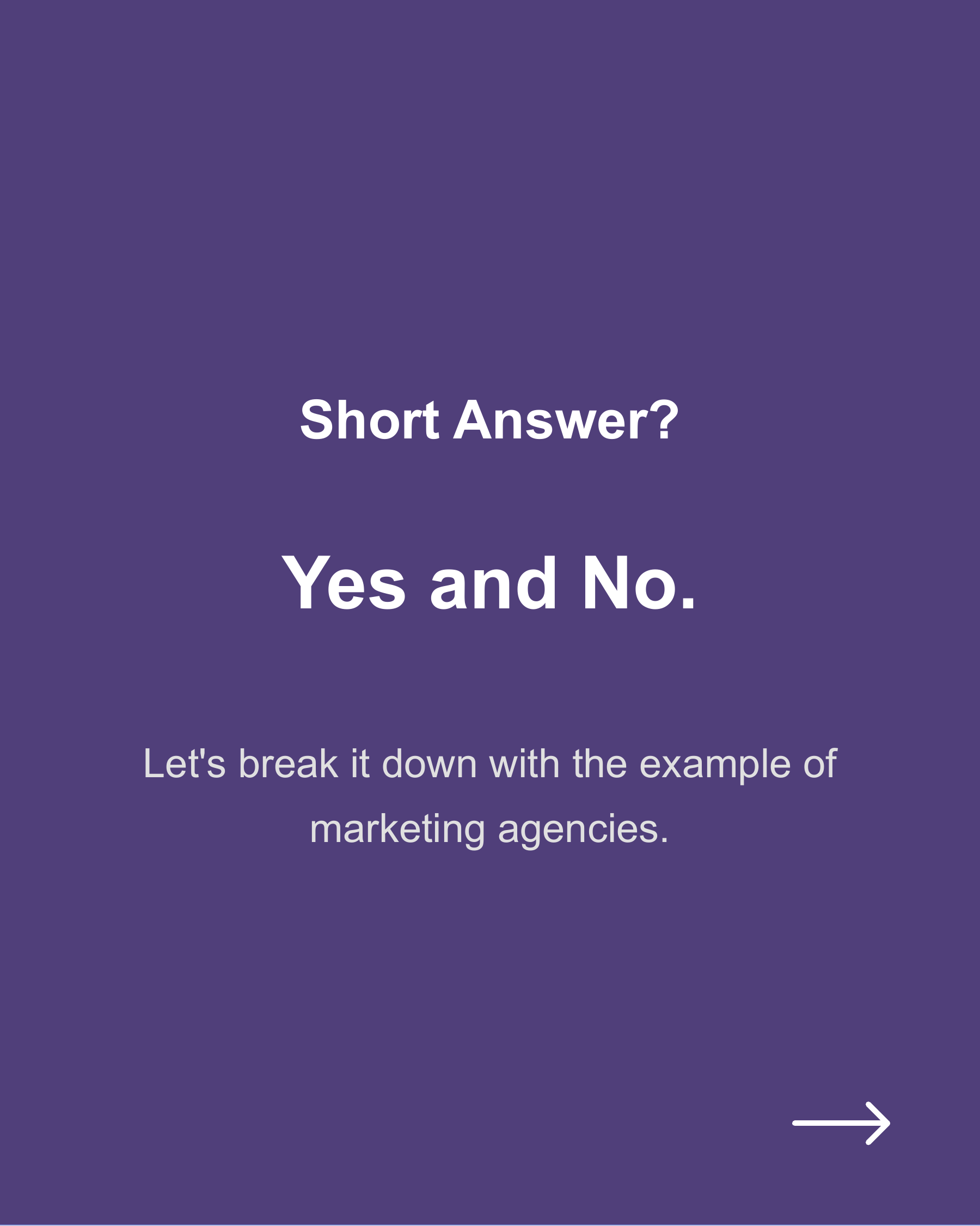Will AI replace marketing agencies (or any professional services)?, slide 2
