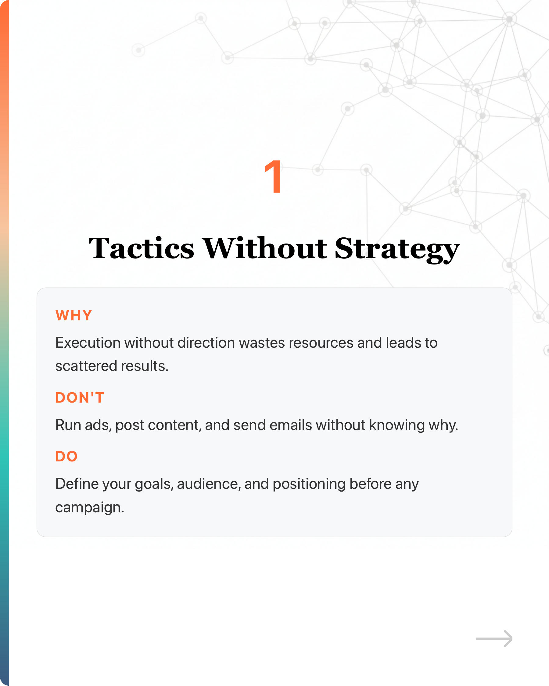 Founders, if your marketers make these 12 mistakes, you should consider hiring another senior., slide 3