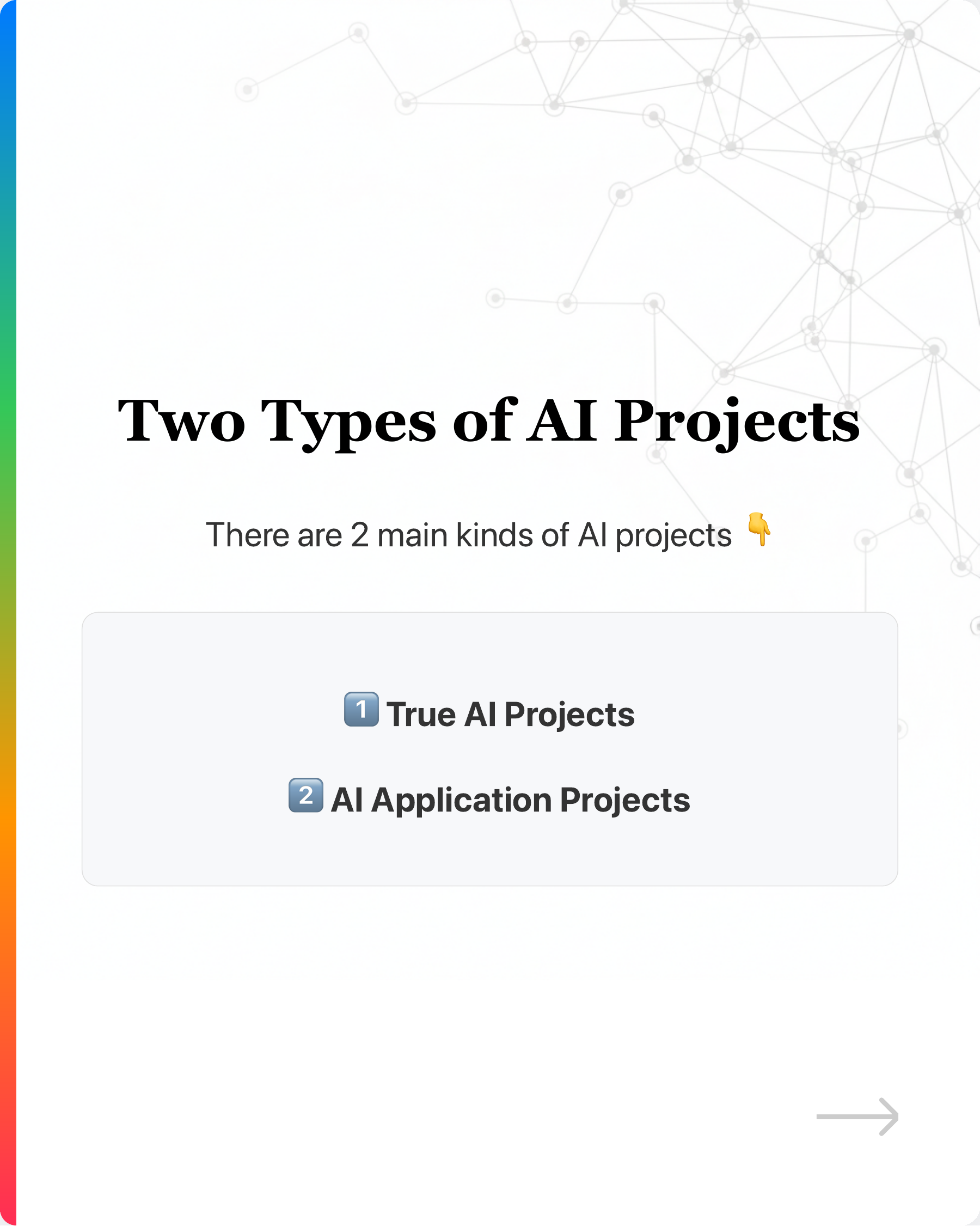 Not all AI projects need data scientist and AI engineers., slide 3