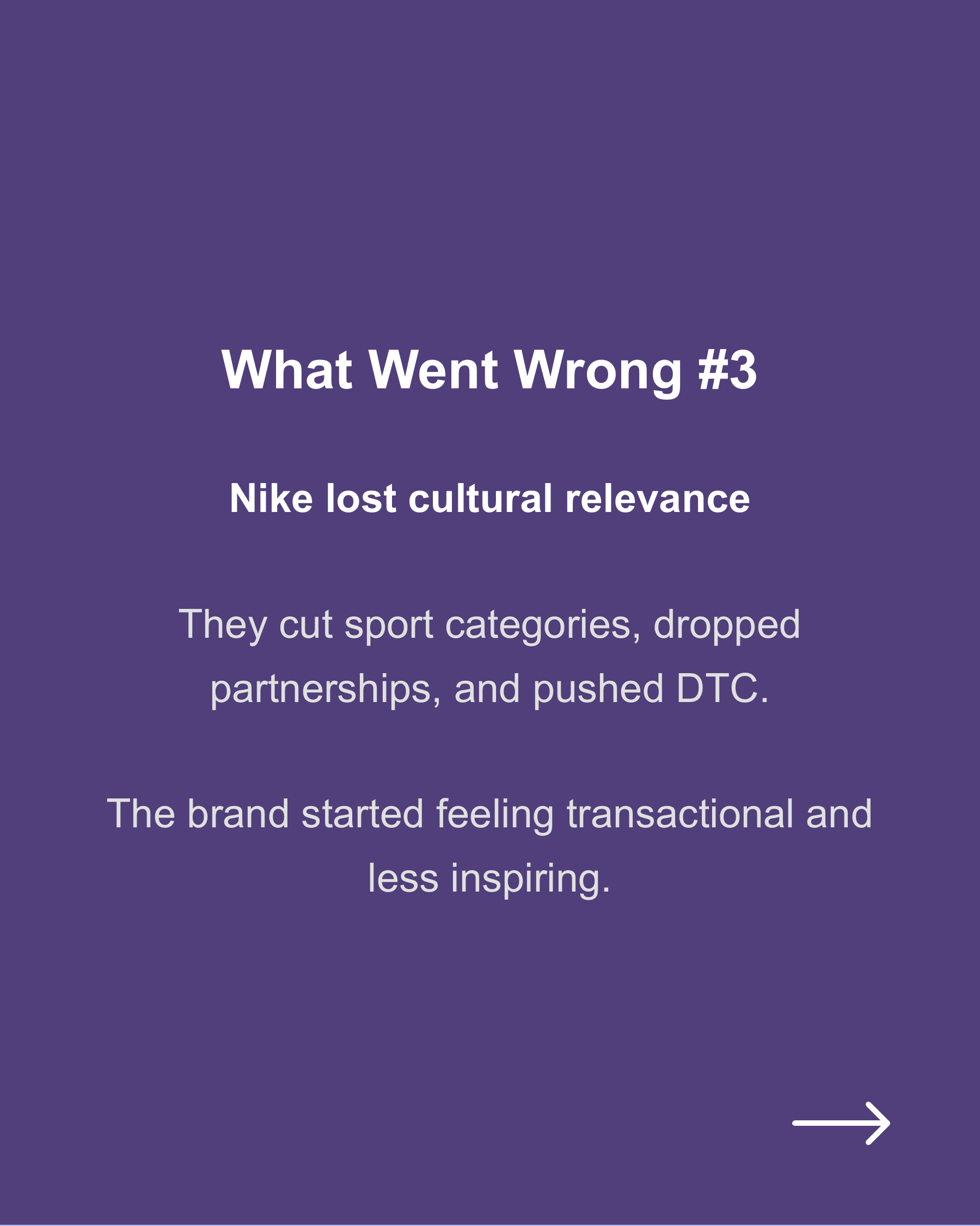Don't make the same marketing mistake as Nike., slide 5