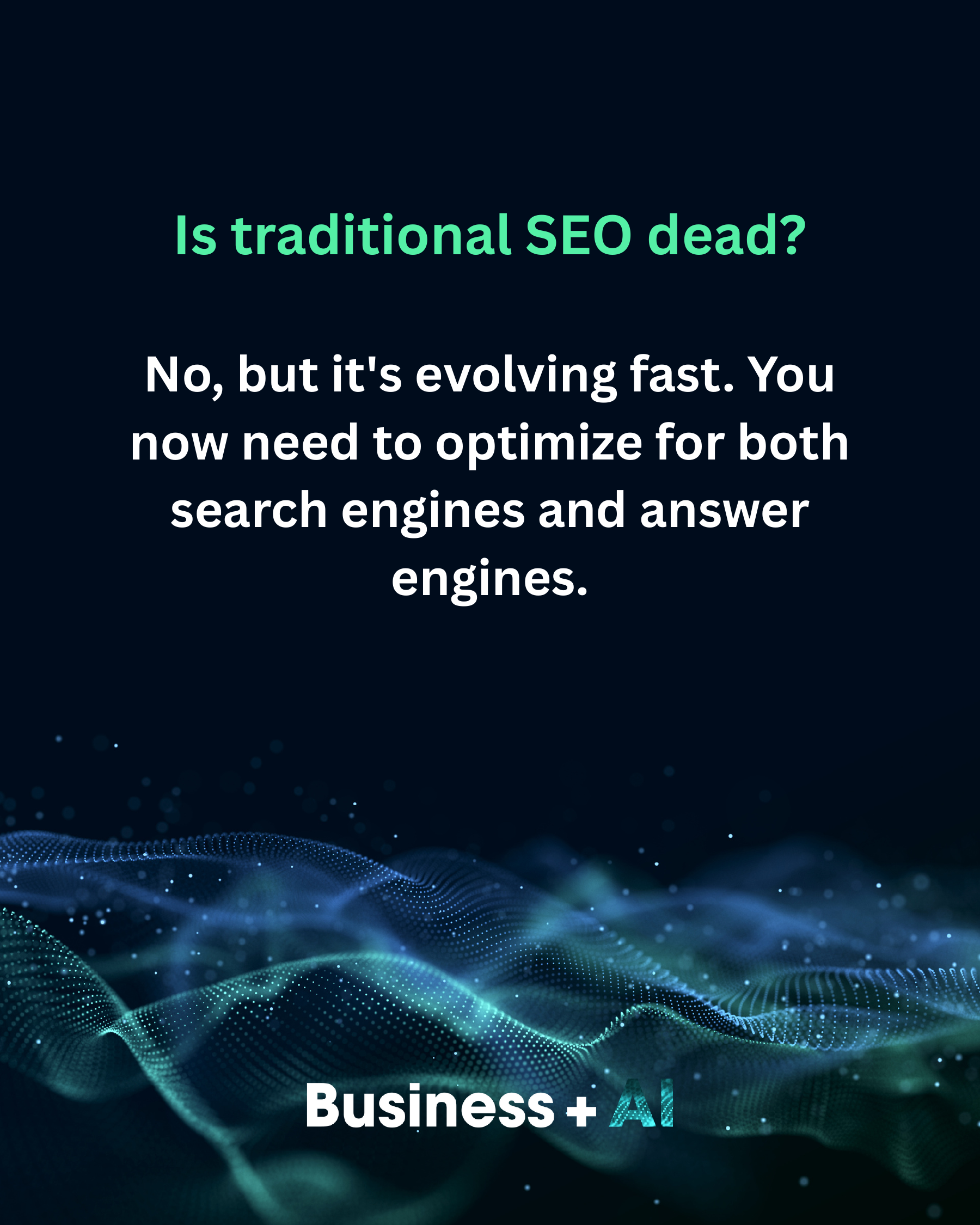 20 FAQs on AEO, GEO and the New SEO, slide 5