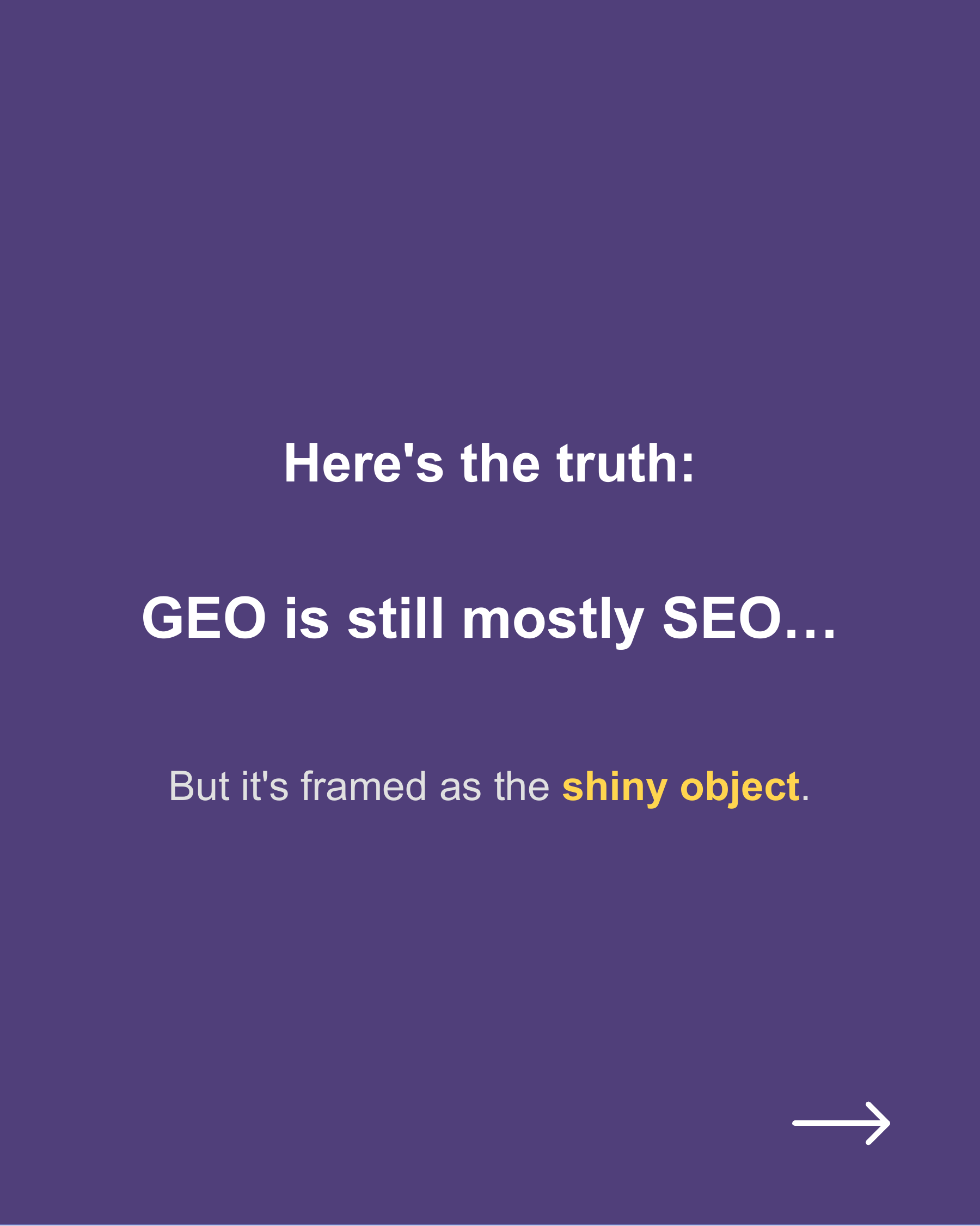What is your shiny object? ✨, slide 5