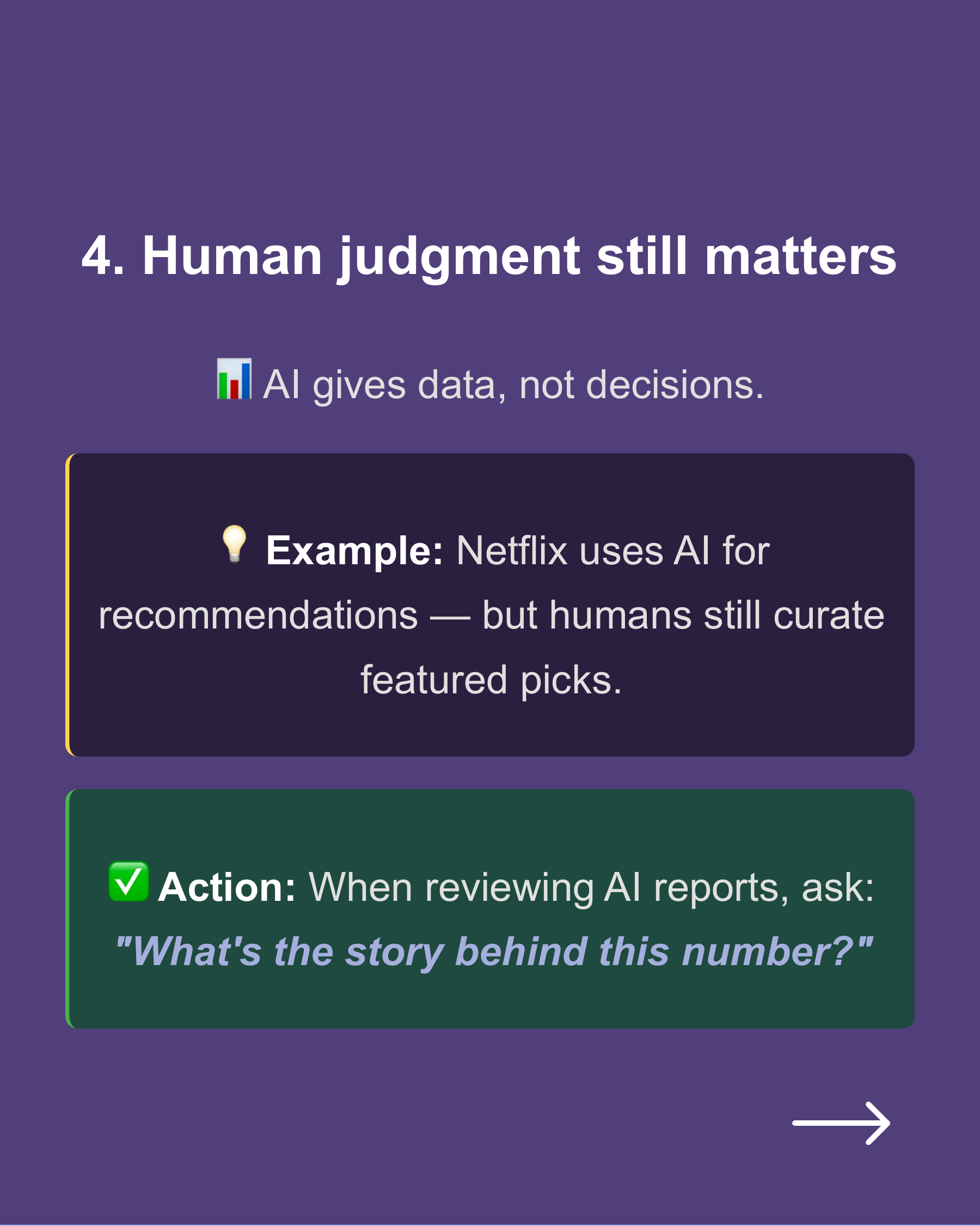 AI lets you automate tasks, but are you solving the right problem?, slide 7