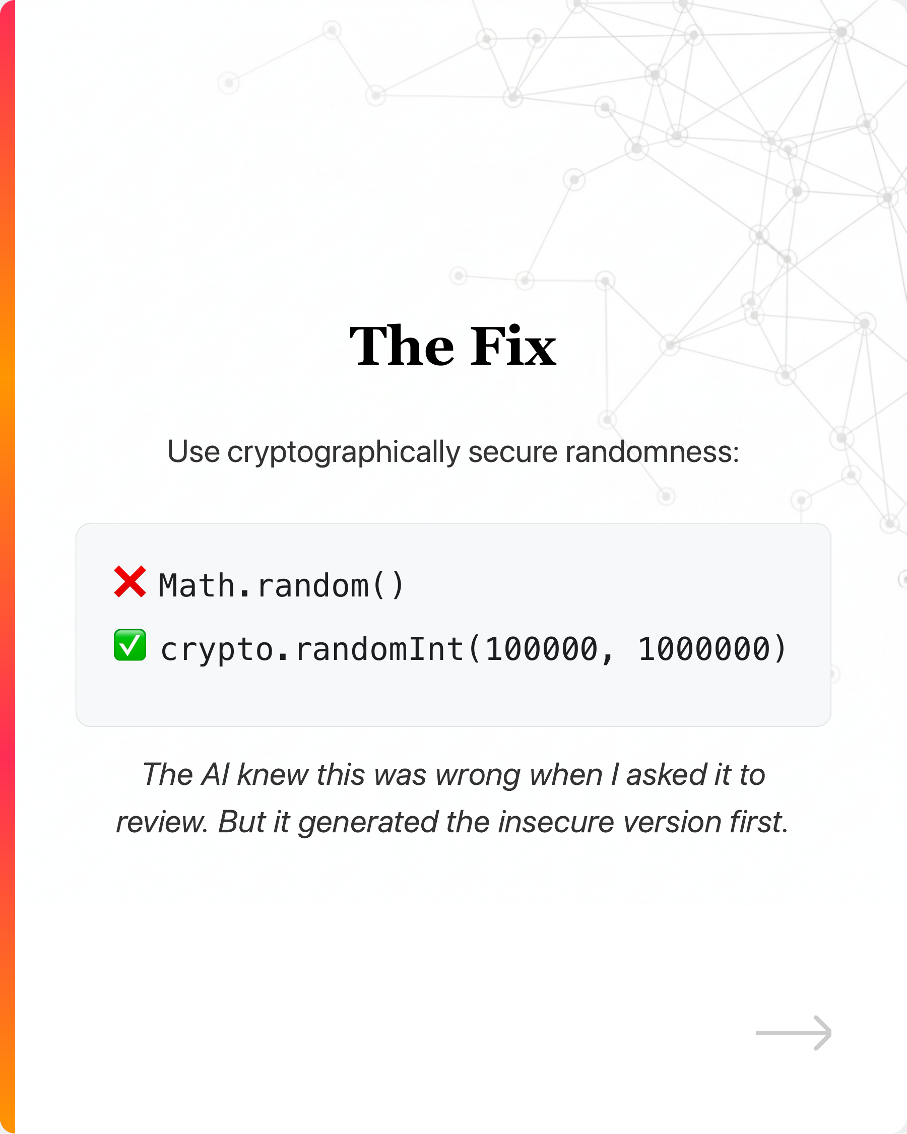 AI Coding Assistants Have a Security Blind Spot, slide 8