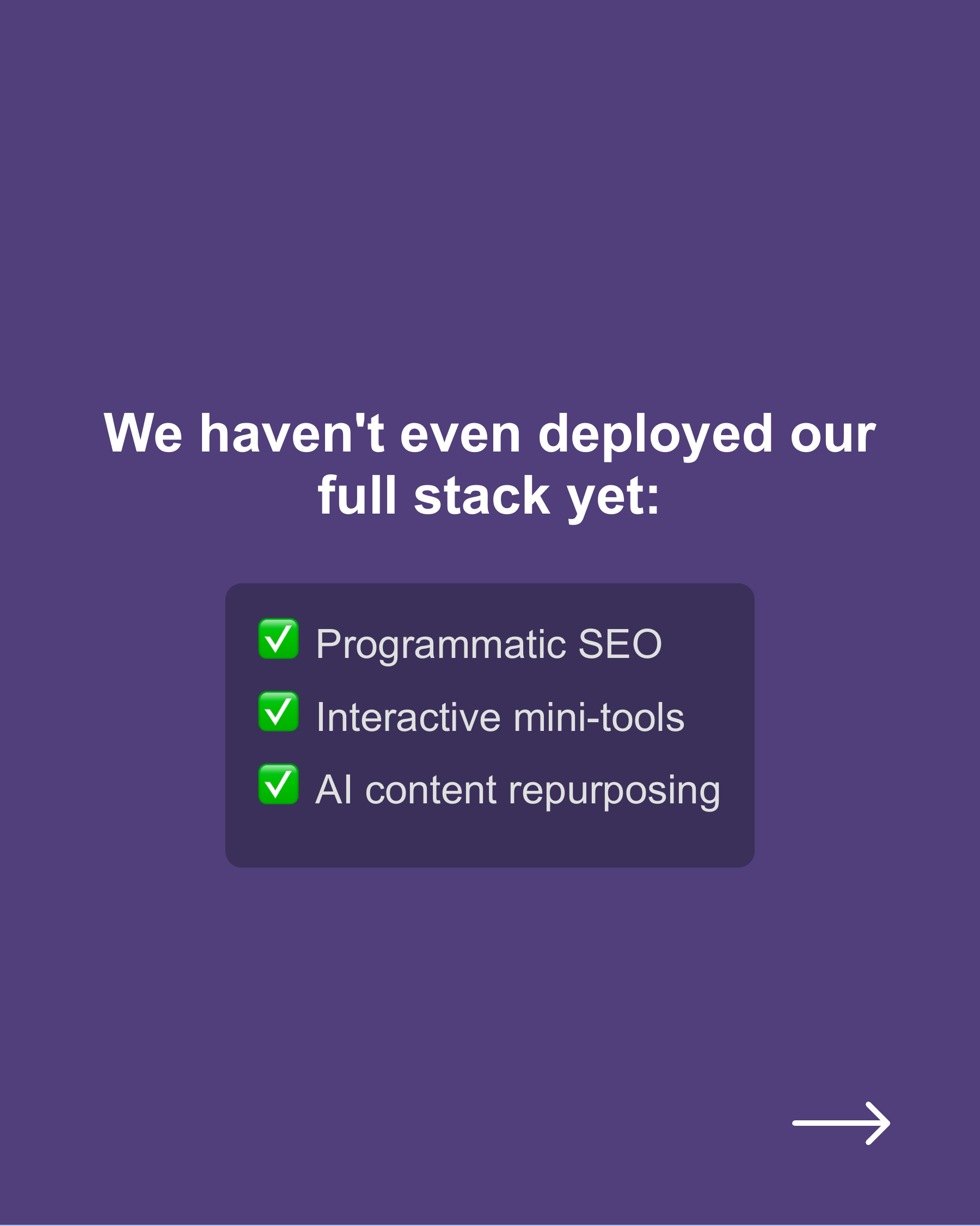 One of our clients got their first paid customer from SEO within 60 days of setting up a new..., slide 8