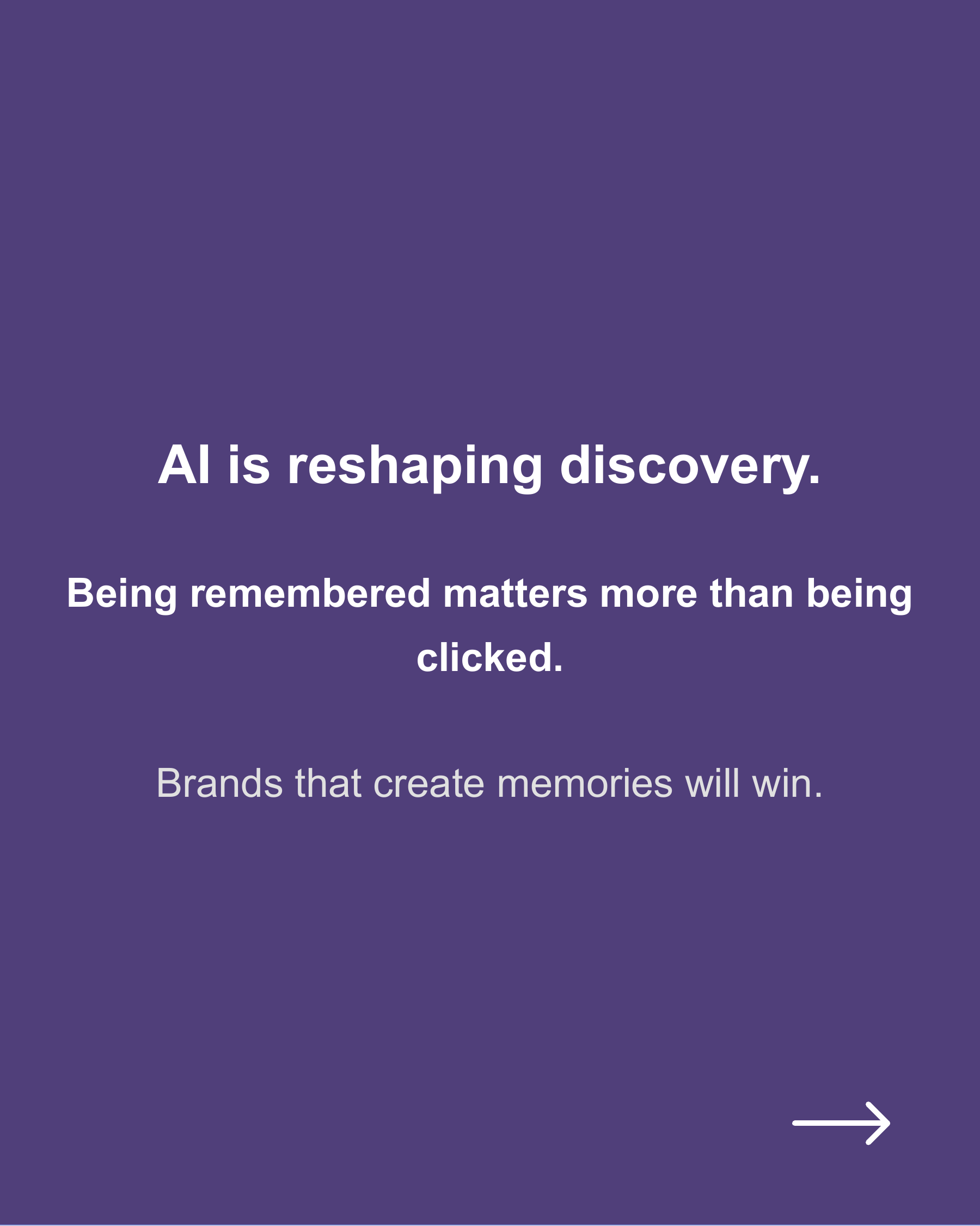 📉 Clicks Are Dying. Brands That Create Memories Will Win., slide 9