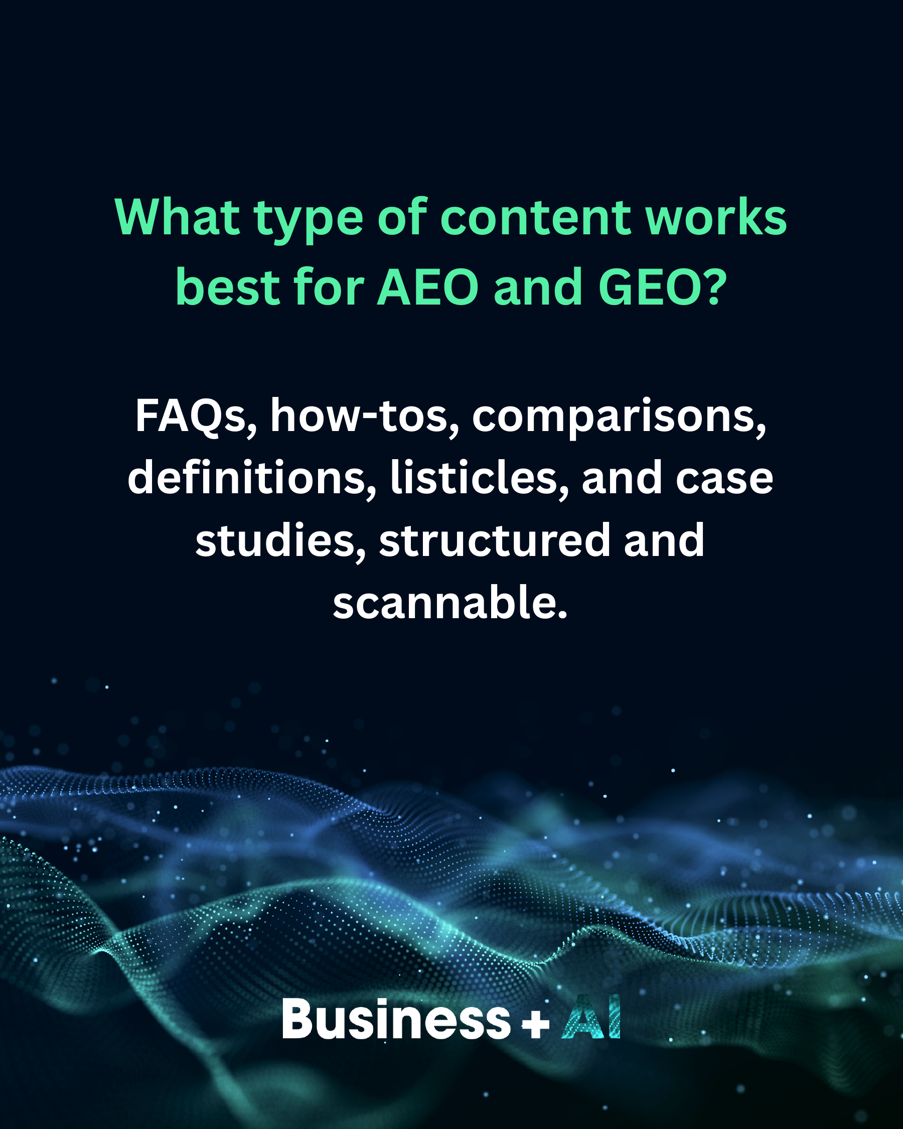 20 FAQs on AEO, GEO and the New SEO, slide 16