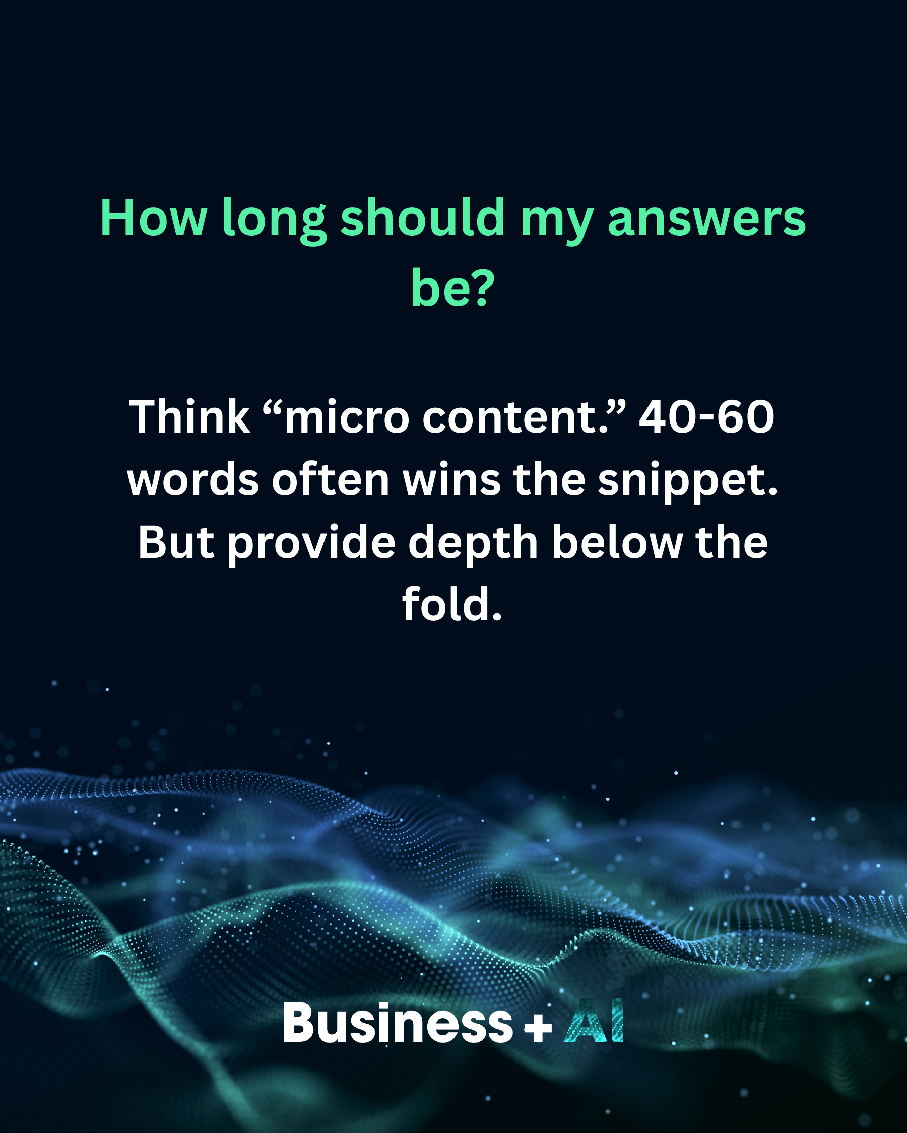 20 FAQs on AEO, GEO and the New SEO, slide 17