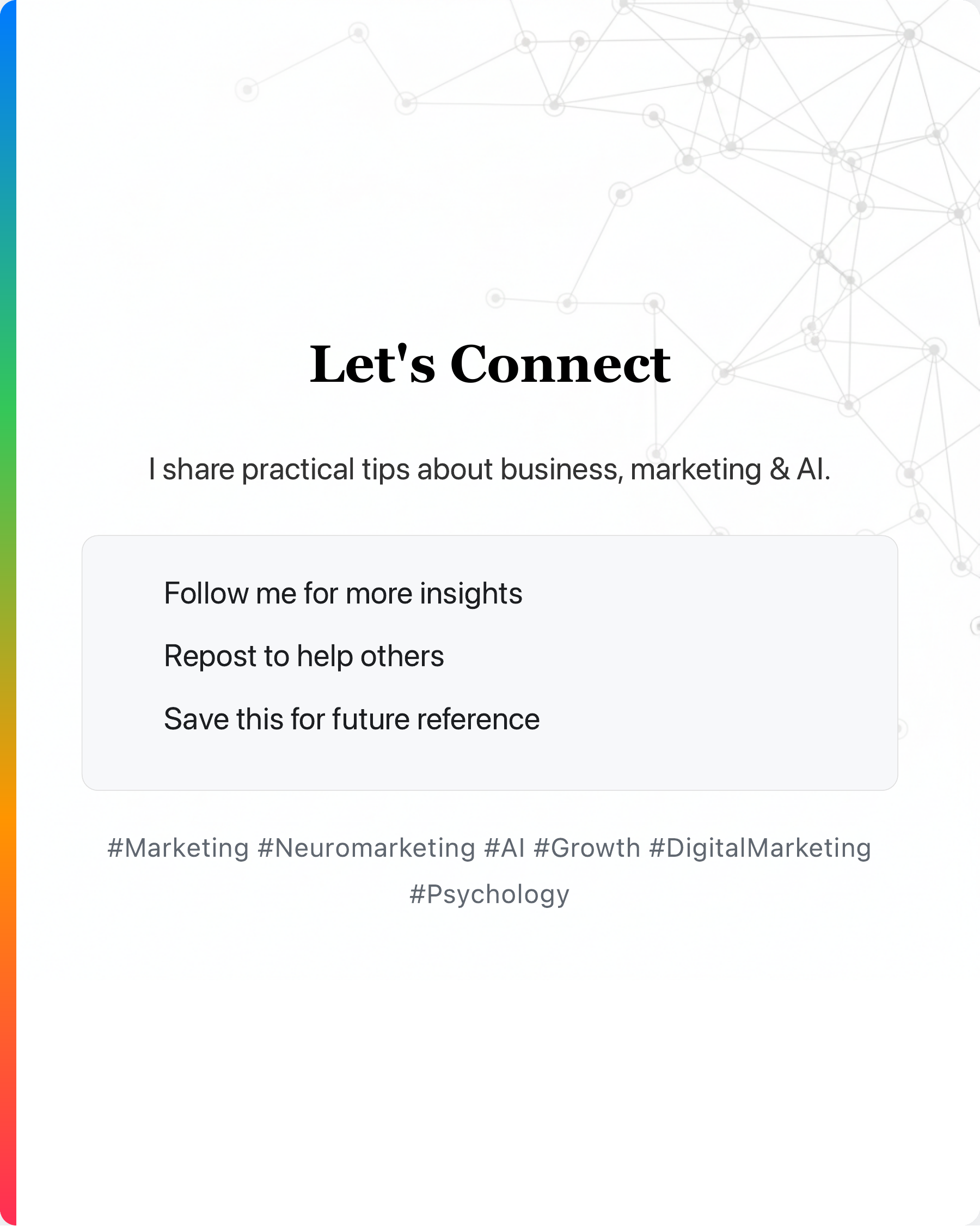 Good marketers apply creativity., slide 19