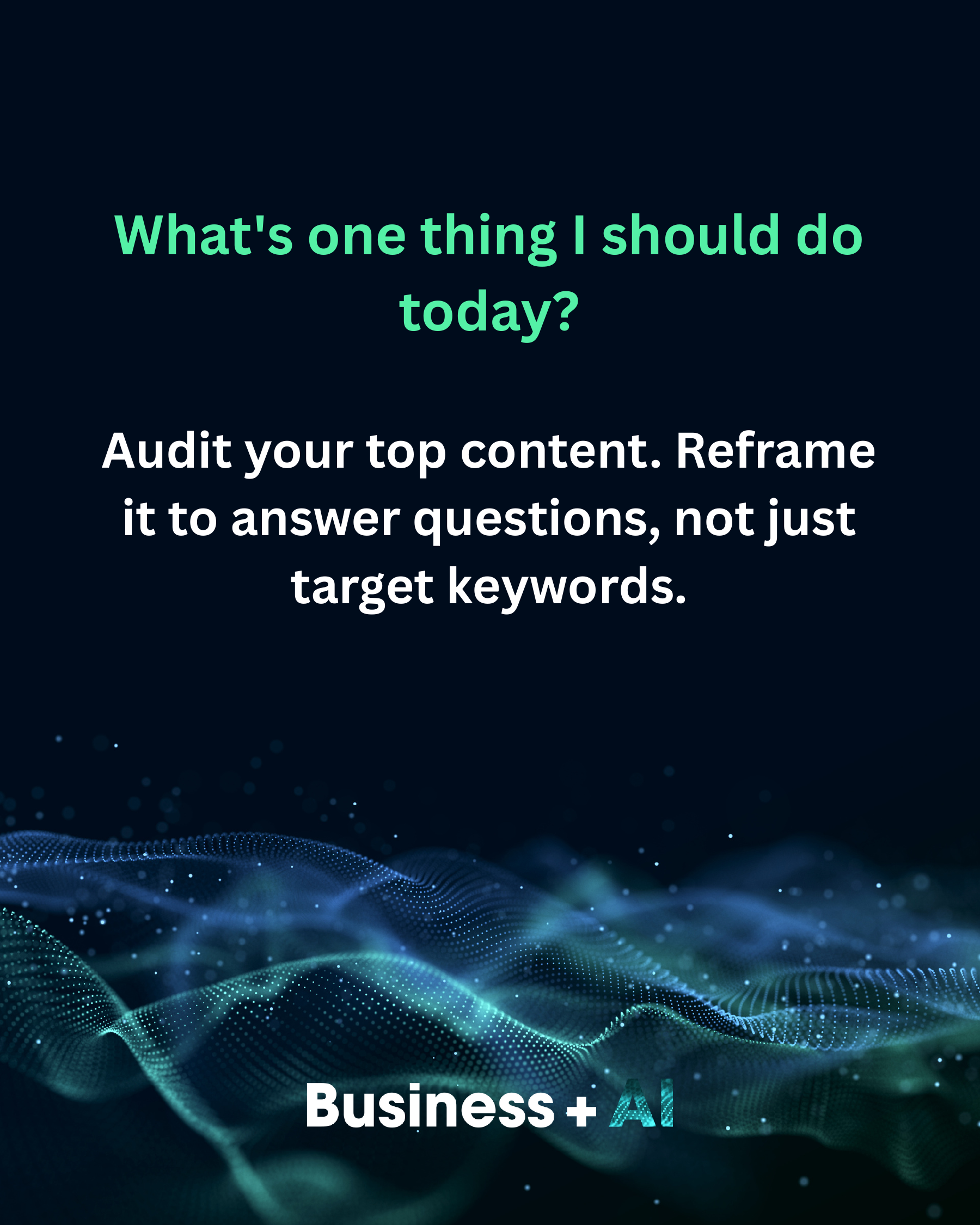 20 FAQs on AEO, GEO and the New SEO, slide 21