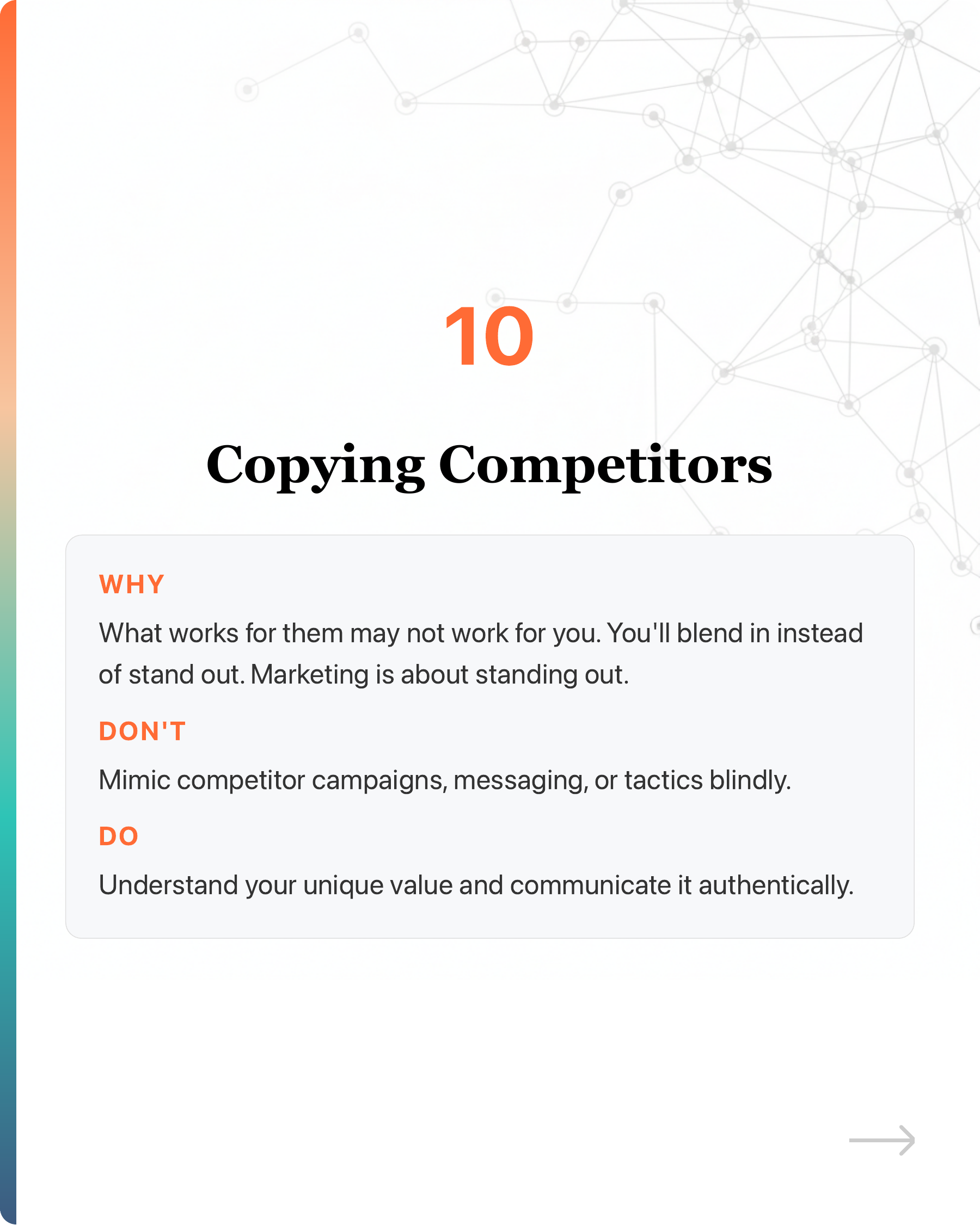 Founders, if your marketers make these 12 mistakes, you should consider hiring another senior., slide 21