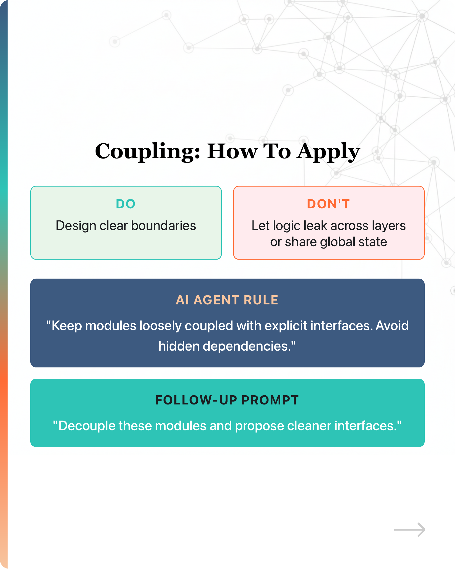 No, vibe coding does not create tech debt., slide 22