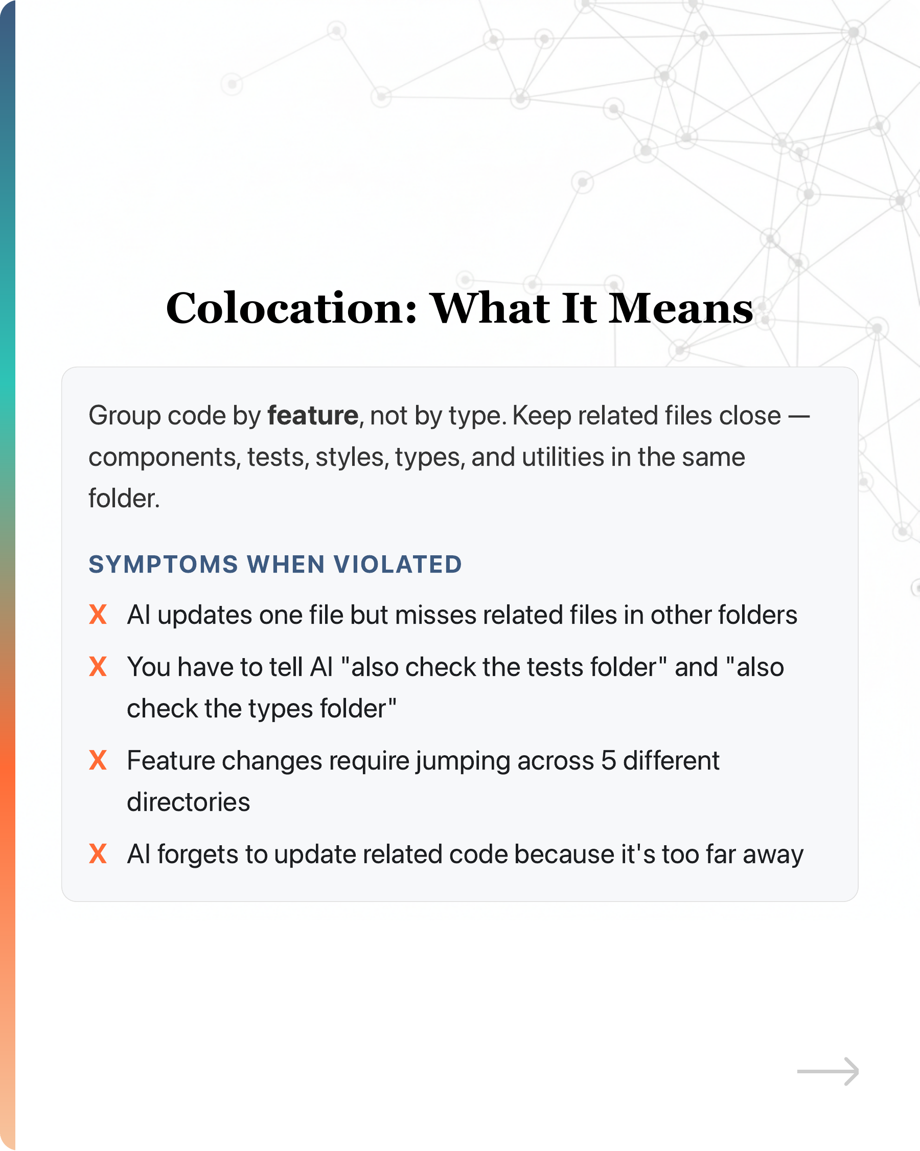 No, vibe coding does not create tech debt., slide 28