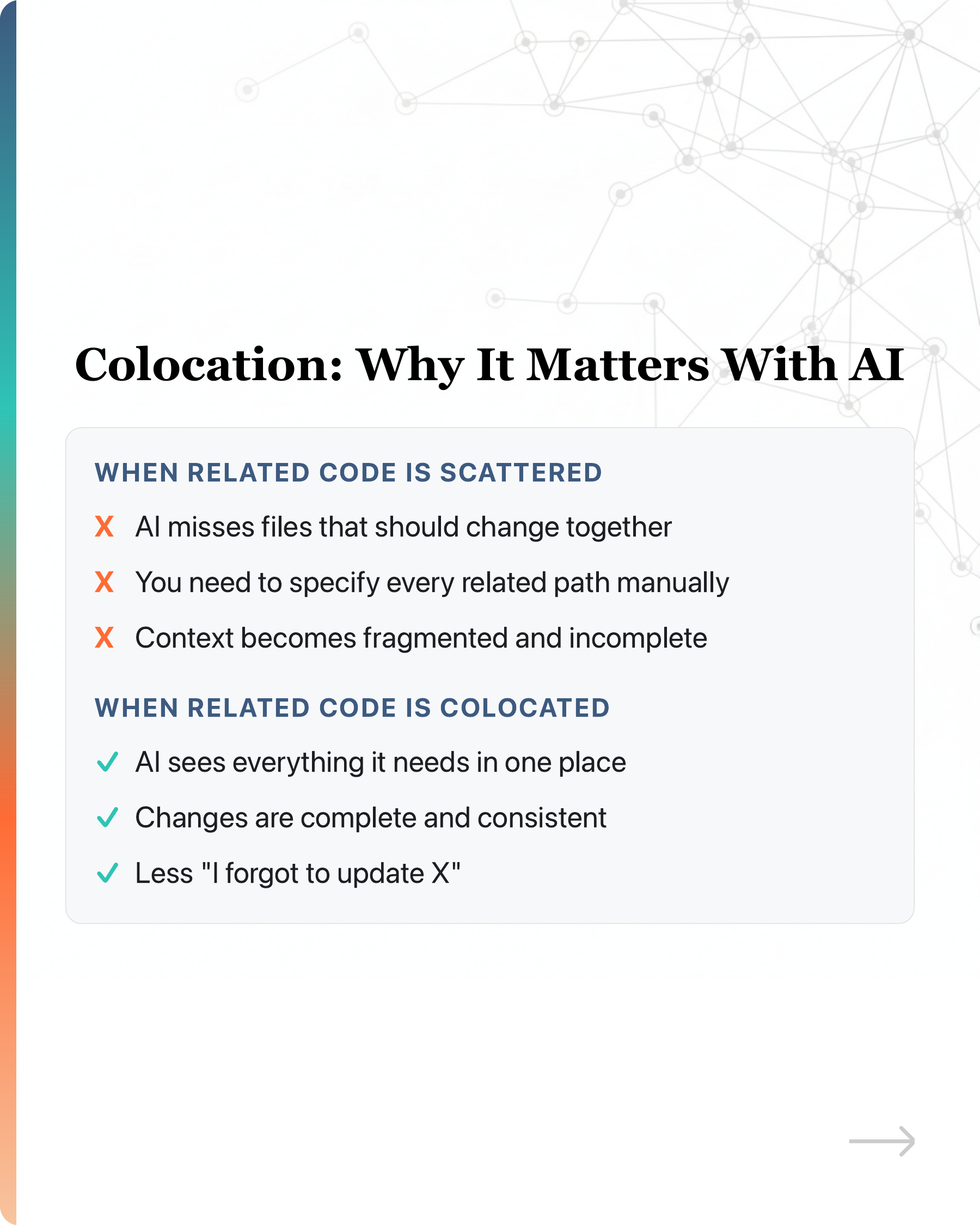 No, vibe coding does not create tech debt., slide 29